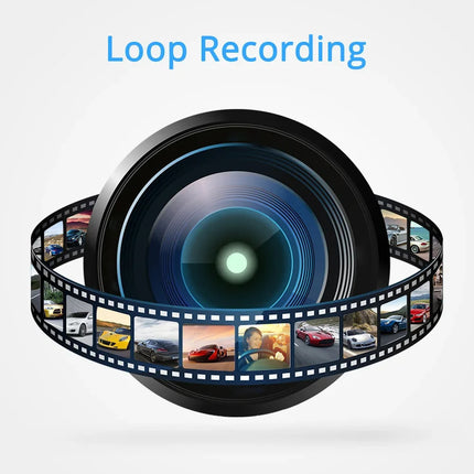 4K Dual Lens WiFi Dash Camera with Metal Housing and Parking Monitoring