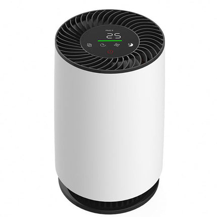Smart Desktop Air Purifier with HEPA Filter, Air Quality Display and App Control