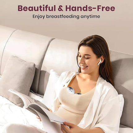 Portable Electric Breast Milk Pump with Adjustable Suction BPA Free Silicone Design