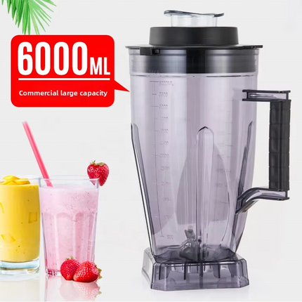 Large Capacity 7L Countertop Blender with Pure Copper Motor for Household and Commercial Use
