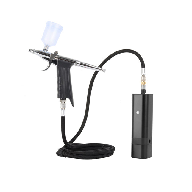 Cordless Airbrush Set with Mini Compressor 0.3mm Precision Spray Tool for Nail Design Body Art and Craft Comfortting
