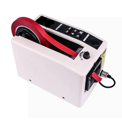 High-Speed Desktop Tape Cutting Machine (8–50mm) with Programmable Length for Packing & Shipping