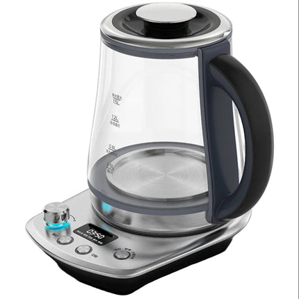 Cordless Electric Glass Tea Kettle with Temperature Control and Removable Infuser