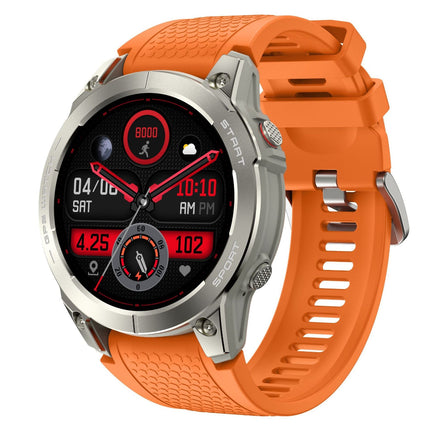 Rechargeable AMOLED Smart Watch with Bluetooth Call Heart Rate Oxygen Monitoring IP68
