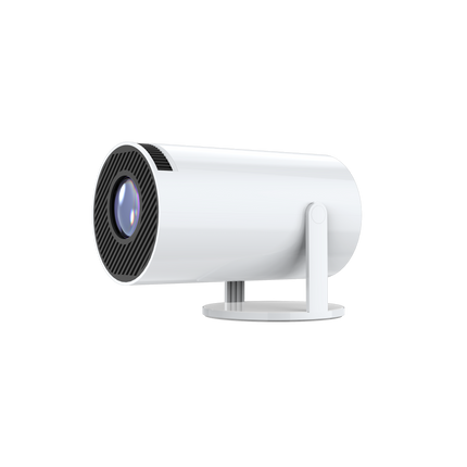 Portable 1080p Projector with Android 11 and 180° Rotatable Handle