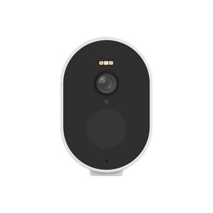 Smart Rechargeable WiFi Security Camera with Motion Alerts, Night Color Vision & Built-In Alarm System