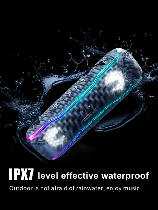 High-Performance Wireless Speaker 30W with Rich Bass, IPX7 Water Protection & Long Battery Life