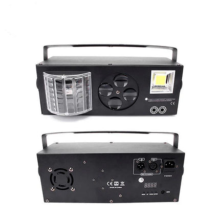 Professional RGBW LED & Laser DJ Stage Light 60W with Sound & DMX Modes