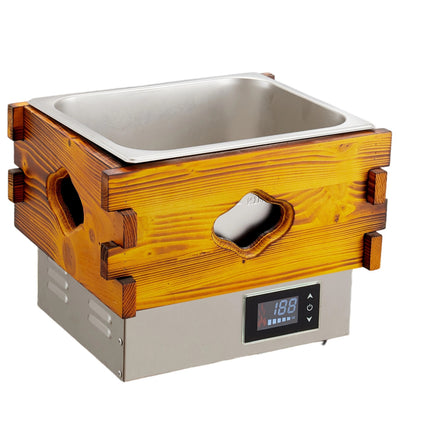Commercial Electric Oden Cooker 220V Single Tank 9-Grid Food Warmer with Digital Control