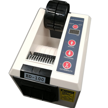 Automatic Electric Tape Dispenser Machine with Precision Cutting for Carton Sealing, Plastic & Packaging Tasks