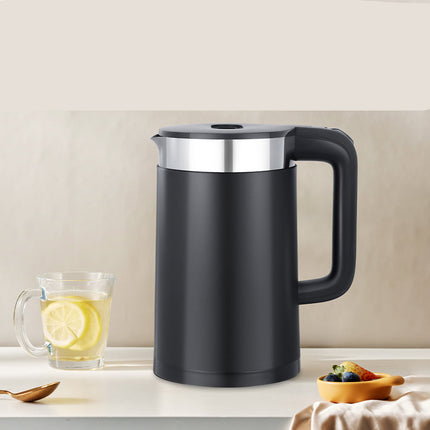 1.0L Mini Electric Kettle with Rapid Boil & Easy-Clean Stainless Interior