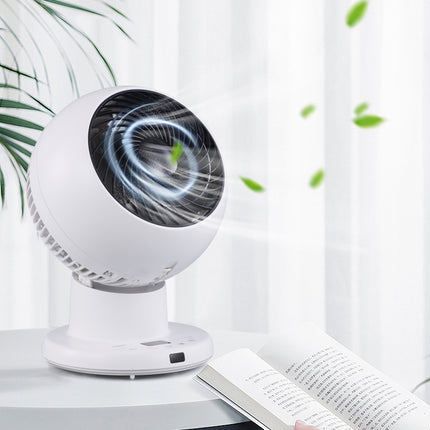 Portable Digital Air Circulator Fan with Remote for Home Office and Desk Use