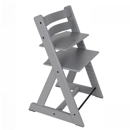 Wooden High Chair for Dining – Adjustable, Durable, Non-Toxic Finish