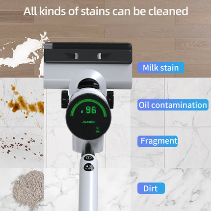 Cordless 2-in-1 Floor Washer & Dryer with Self-Cleaning and Hot Air Function
