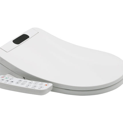 Electric U-Shape Smart Toilet Seat with Posterior & Feminine Wash, Heated Seat, Warm Air Dryer, Display Screen, IPX4 Waterproof