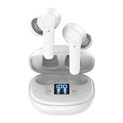 Portable AI Translation Earbuds with Noise Reduction, Digital Display & Bluetooth 5.3