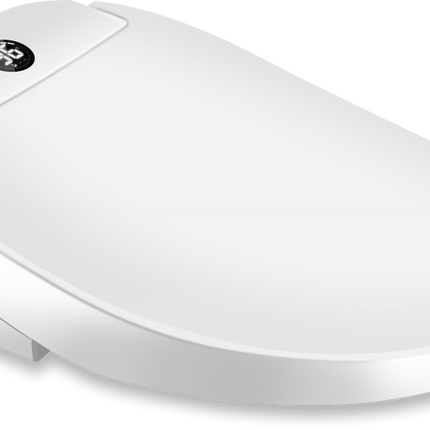 Smart Bidet Toilet Seat with Heated Seat, Auto Open/Close, Night Light, and Remote Control