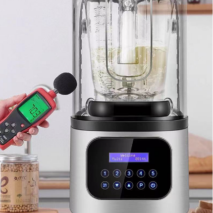 Commercial 2L Blender – 2200W High-Power Motor with Ice Crushing & Multifunctional Blending