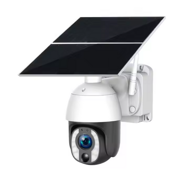 Outdoor 4G Solar Camera 5MP AI Human Detection Color Night Vision App Control