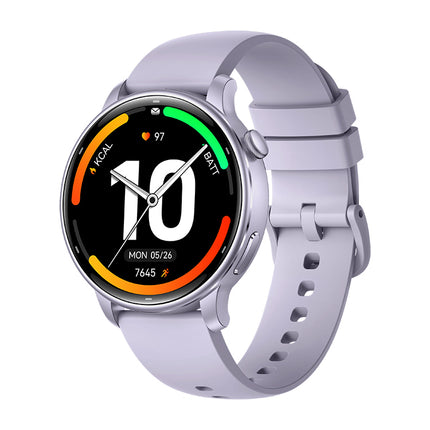 1.32" AMOLED Round Smart Watch with Bluetooth Calling, 170+ Sports Modes, Compass, 1ATM Waterproof