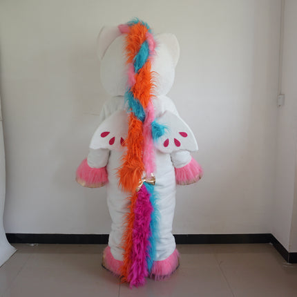 Adult Inflatable Unicorn Costume for Parties Holiday Mascot Outfit