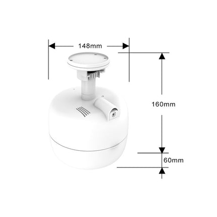 Bluetooth-Controlled Ceiling Aroma Diffuser 250ml – Space-Saving Fragrance Solution for Offices & Hospitality Areas