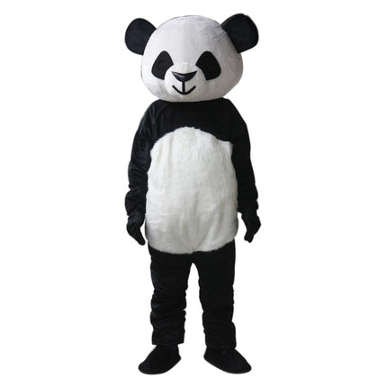 Adult Panda Mascot Costume Full Body Plush Animal Suit for Events Parties and Promotions