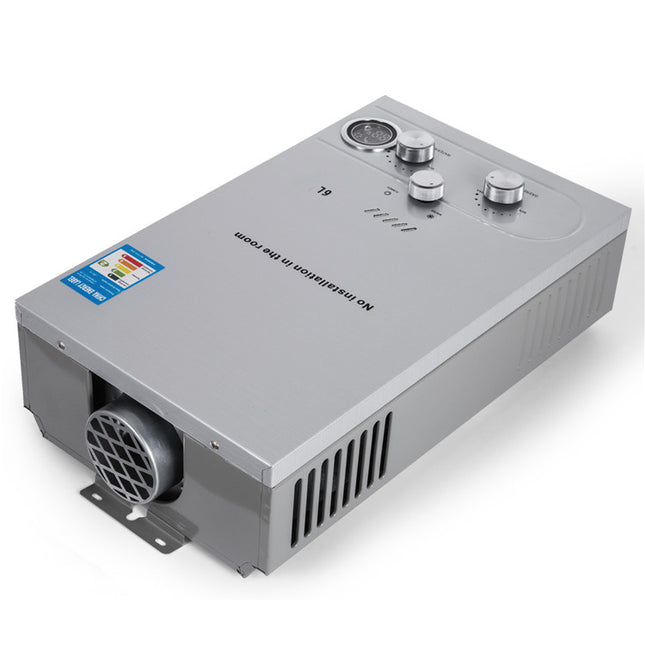 8L Tankless Gas Water Heater 16kW LPG Natural Gas Instant Hot Water Stainless Steel