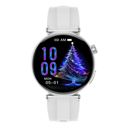 Round Touch Screen Smart Watch with Bluetooth Calling, Heart Rate & Activity Tracker