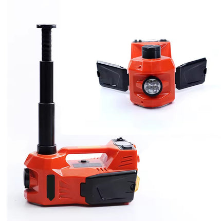 Electric 12V Vehicle Lift Kit with Hydraulic Jack & Power Wrench