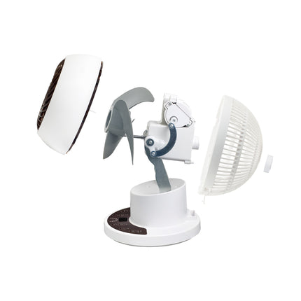 Compact Smart Standing Fan with Adjustable Speeds and Quiet Airflow