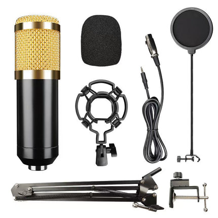 Professional Studio Microphone Kit with V8S Audio Interface and Voice Effects