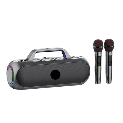 150W Portable Bluetooth Speaker with Deep Bass, USB, AUX & TF Card Support, Up to 9 Hours Playtime