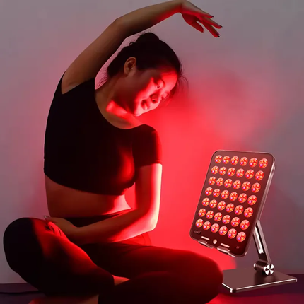 42 LED Red & Near Infrared Light Relaxation Panel 660nm 850nm Standing Wellness Light