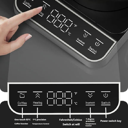 Mini Rapid-Boil Electric Kettle 0.8 Liter, 1200W Power with Steel Inner Body
