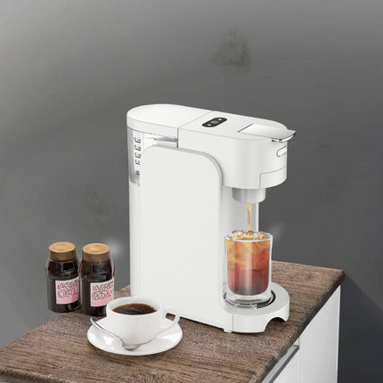 Compact 20 Bar Espresso Maker with 0.9L Water Tank for Pods or Ground Coffee