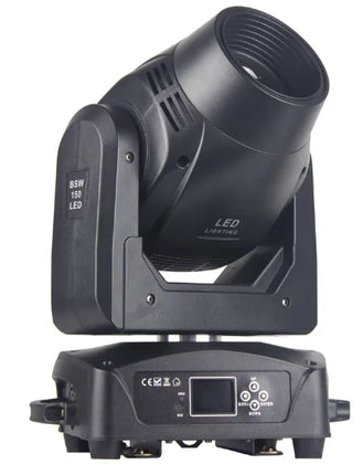150W Professional 3-in-1 Moving Head Stage Light with Zoom Focus, Colour & Gobo Projection