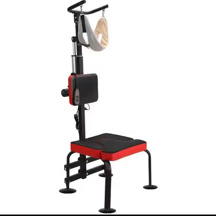 Electric Spine Decompression Relaxation Chair – Adjustable Neck Traction & Lower Back Stretch Bench