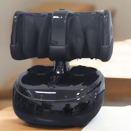 Portable Leg and Foot Massager with Heat, Roller, and Independent Leg Control