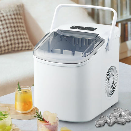 Portable Countertop Ice Maker Machine 10kg Daily Output, 1.2L Tank