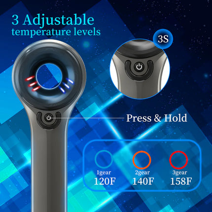 Advanced Ionic Blow Dryer with Ultra-Fast Motor, Smart LED Display & Cold Air Mode
