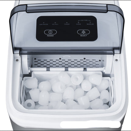 Portable 1.3L Ice Maker with Touch Control 110W Countertop Bullet Ice Machine
