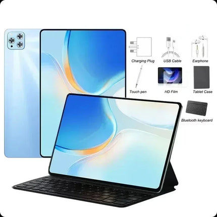 10-Inch WiFi Tablet with 6GB RAM, 128GB Storage & Dual Cameras