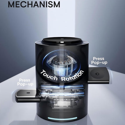 3-in-1 Fast Wireless Charging Stand 15W Compatible Auto Rotating Dock Station