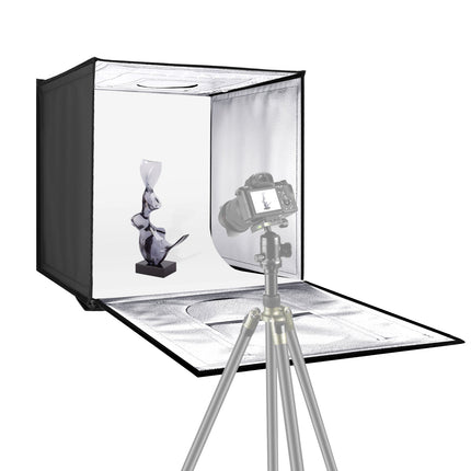 Professional Foldable Photo Studio Light Box with 30W Dimmable LED Panel