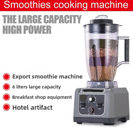 Large Capacity 7L Countertop Blender with Pure Copper Motor for Household and Commercial Use