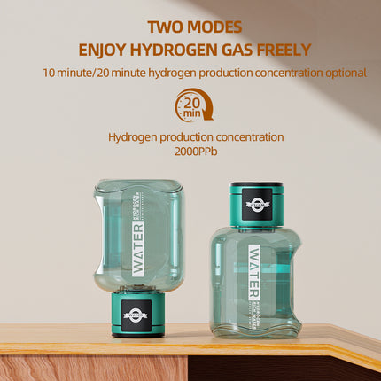 Portable Rechargeable Hydrogen Water Generator Bottle 1L / 1.5L – High Output Hydrogen Infusion System