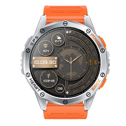 1.43" AMOLED Men's Smart Watch with GPS, Compass & LED Flashlight IP68 Waterproof