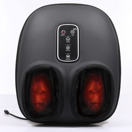 Electric Foot Massager with Heat Deep Kneading and Air Compression for Home Use