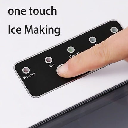 Portable Countertop Ice Maker Machine 10kg Daily Output, 1.2L Tank